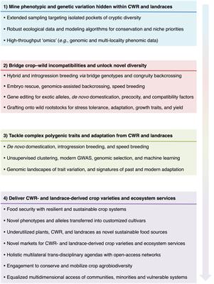 Editorial: Harnessing genebanks: High-throughput phenotyping and genotyping of crop wild relatives and landraces